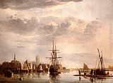 Aelbert Cuyp Famous Paintings - View Of Dordrecht